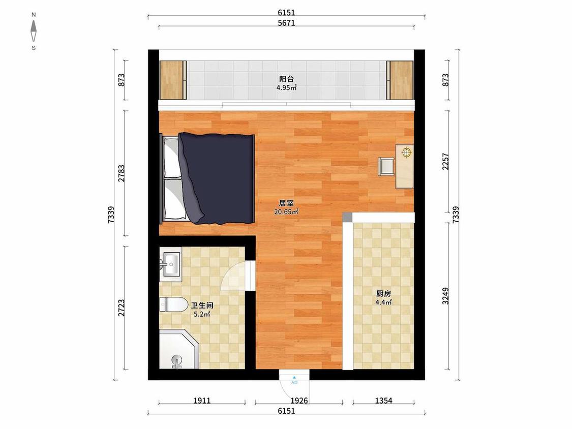 整租·富力南湖壹品