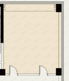 朝曦荟1室1厅户型图