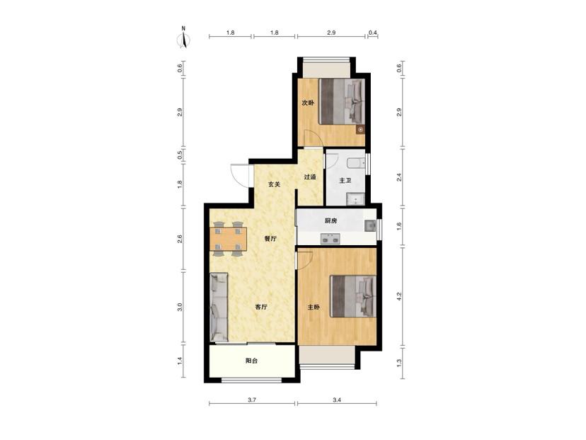 整租·恒盛鼎城(圣都汇)