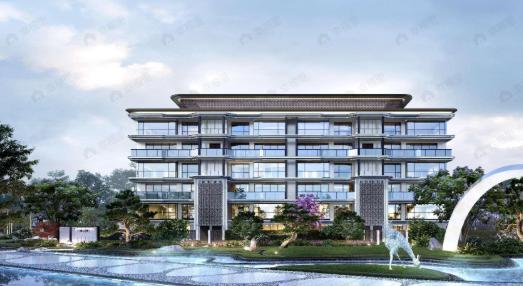 滨河观澜花园效果图