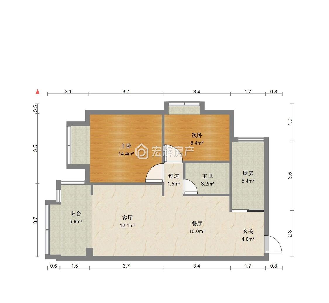 整租·阳光家园紫荆苑