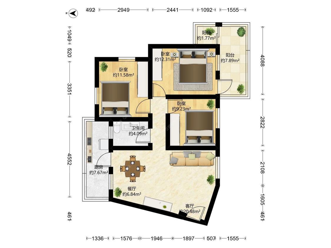 整租·东风路110号院