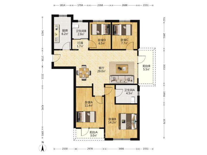 整租·金象朗诗红树林
