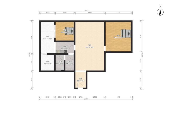 整租·三虎桥南路6号院