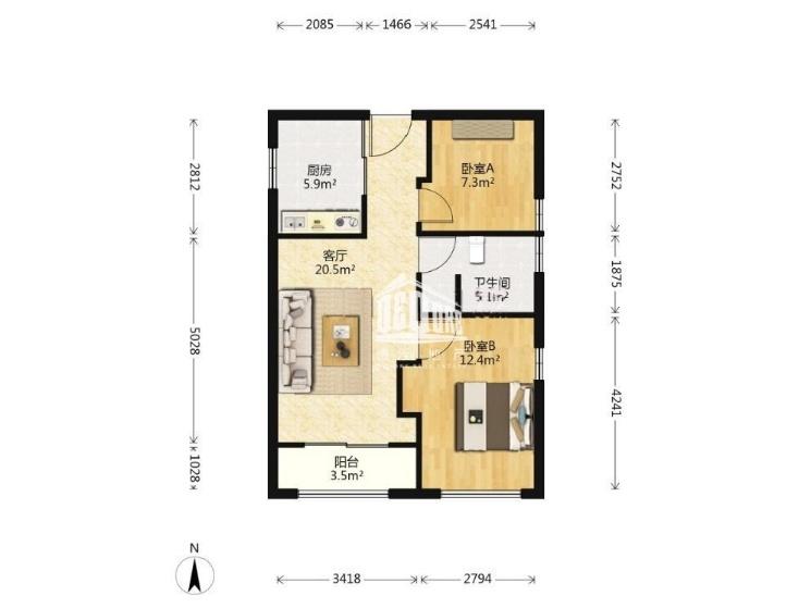 整租·前滩东方悦耀