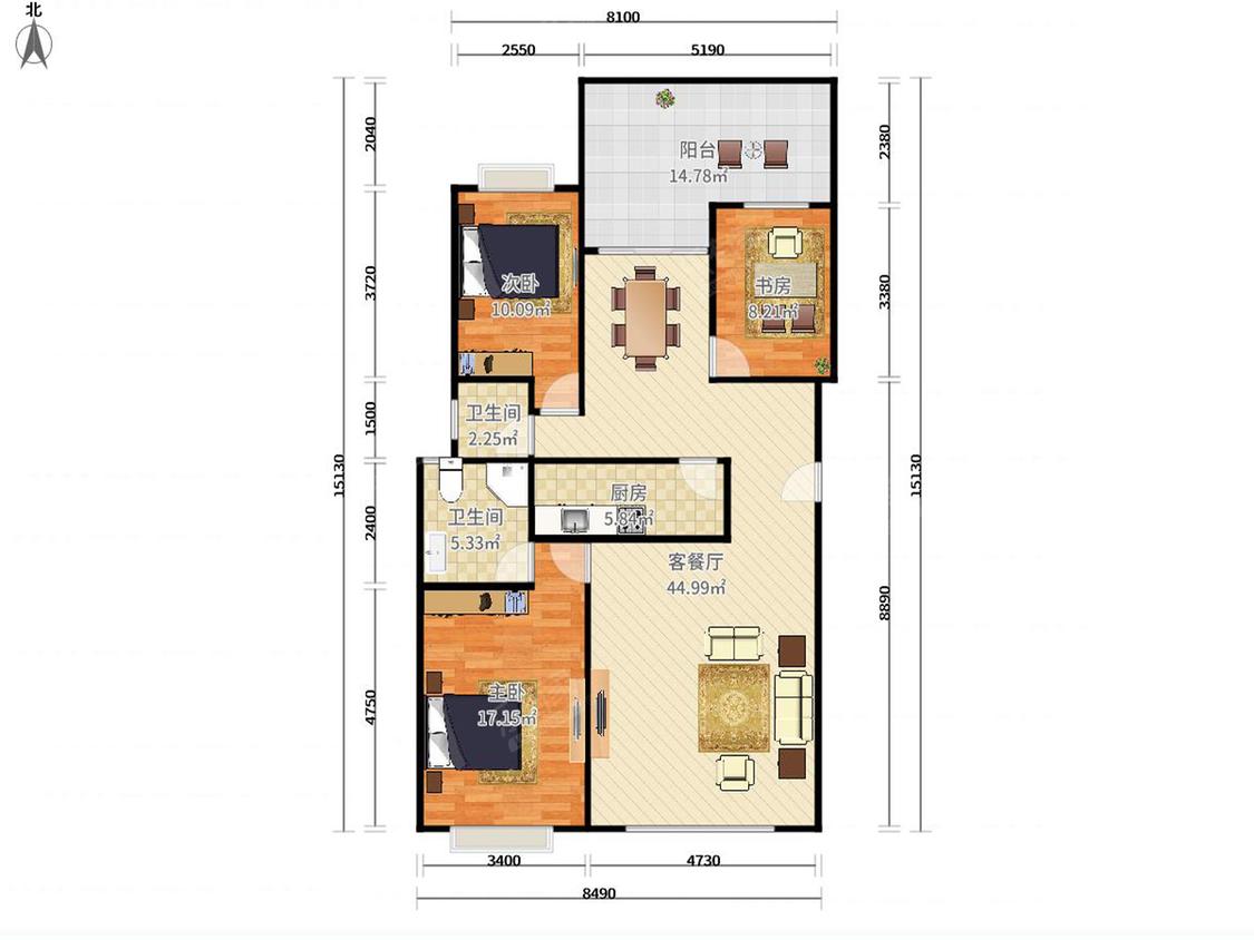 整租·鼎太风华(三期)