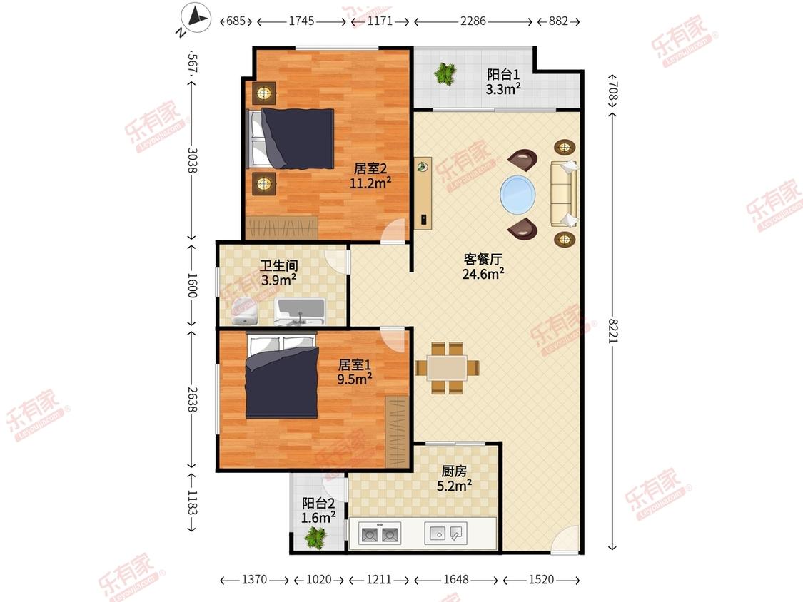 整租·君华新城