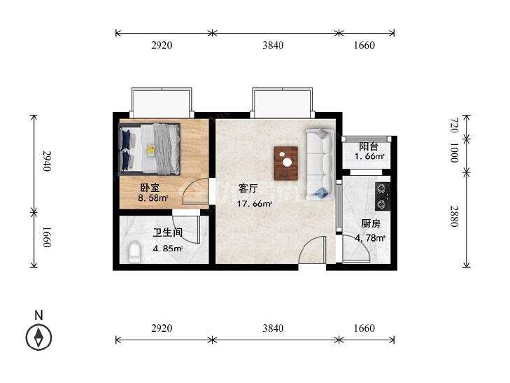 合租·润星家园