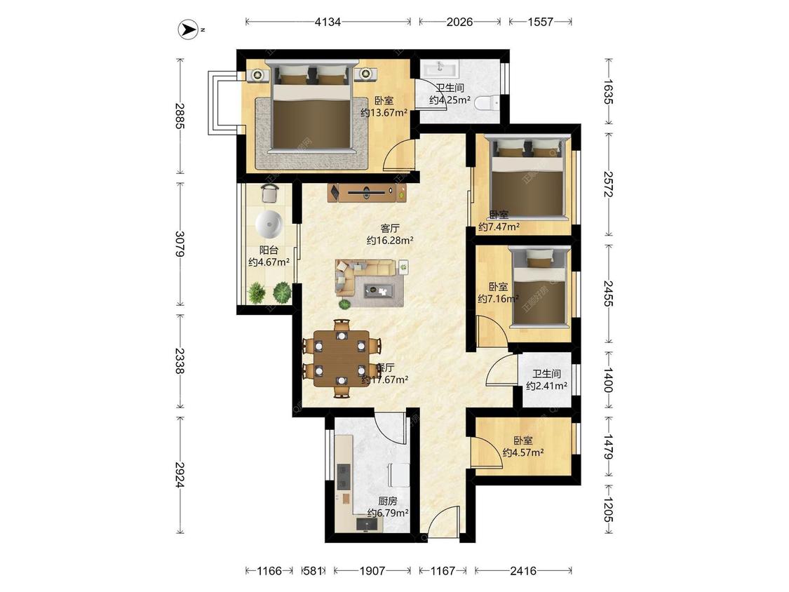 整租·中邦御珑湾