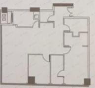 2室3厅2卫建面171平户型图