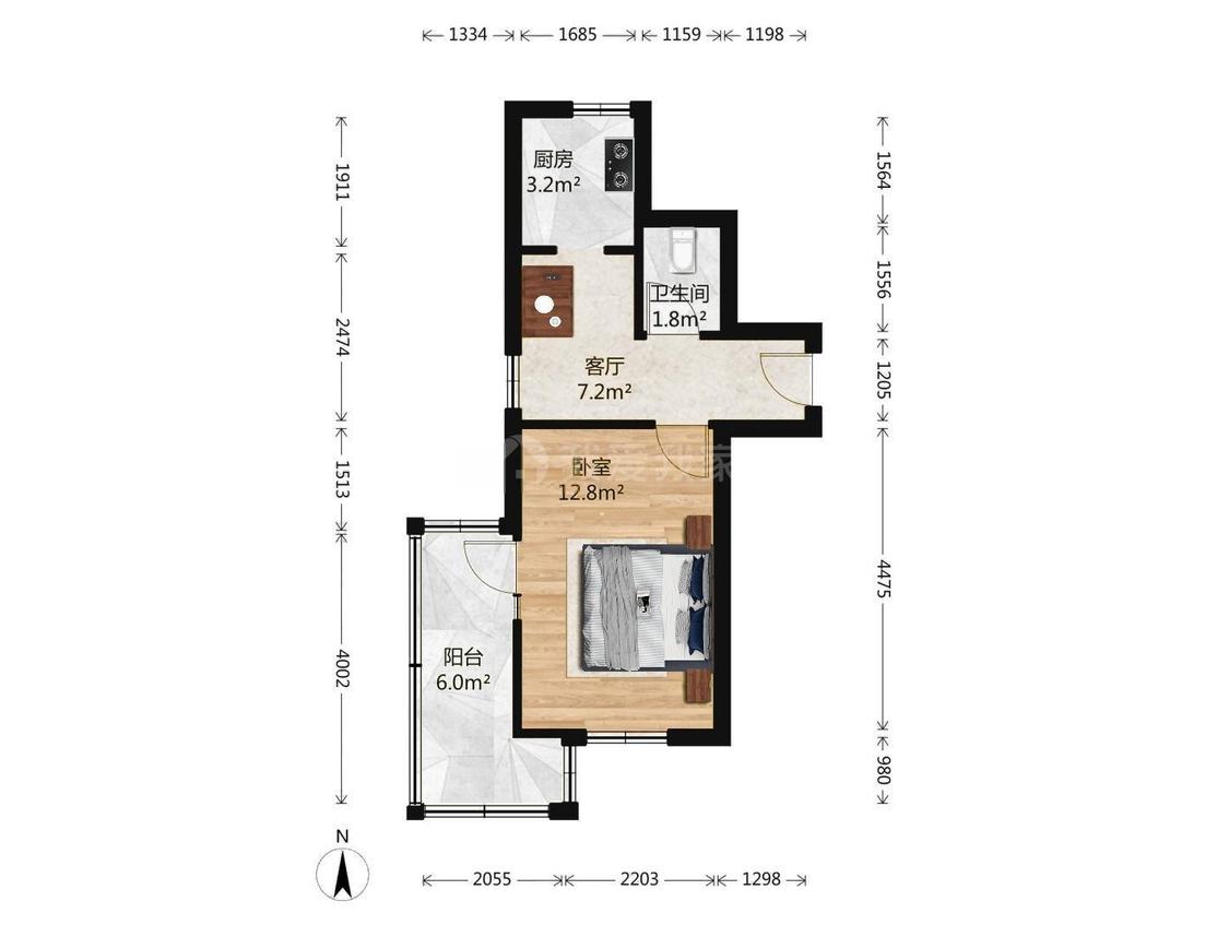 整租·七建家委会小区