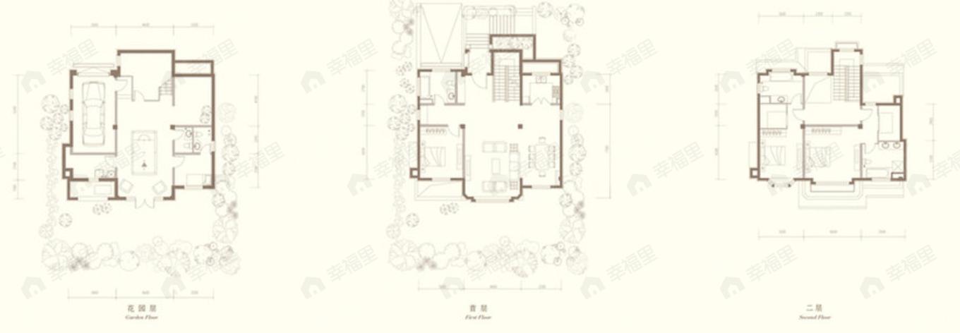 首创澜茵山4室3厅2卫户型图