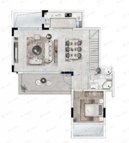 金科博翠山4室2厅4卫户型图