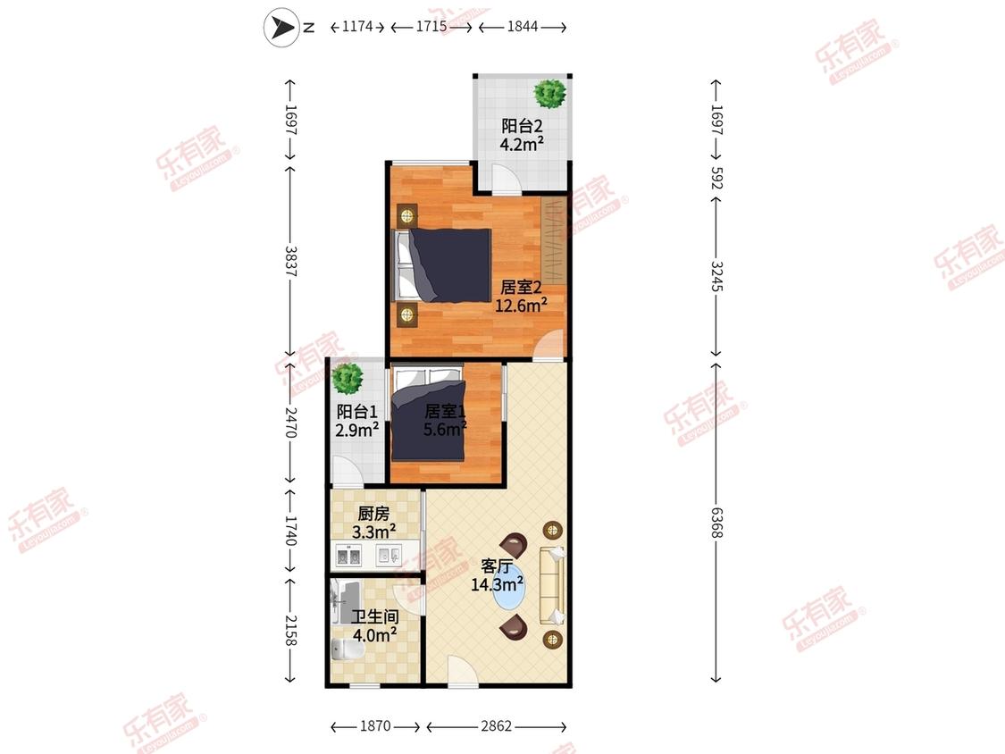 整租·侨城馨苑