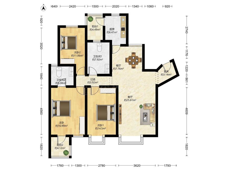 整租·时代龙和大道