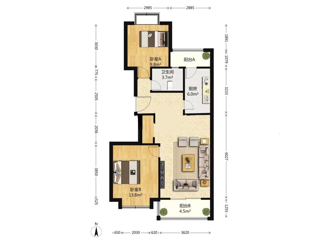 整租·津盘凤凰都