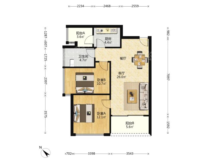 整租·燕晗山苑