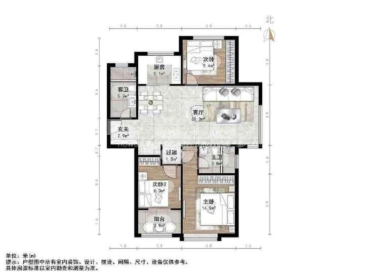 整租·龙湖水晶郦城(东区)