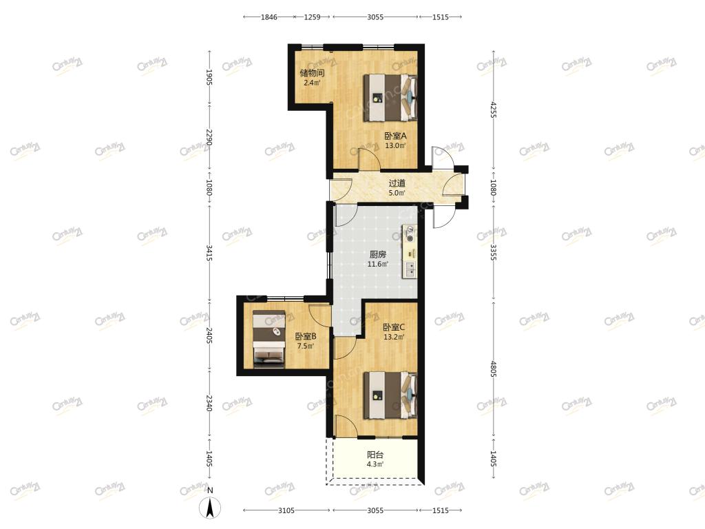 整租·百里东路