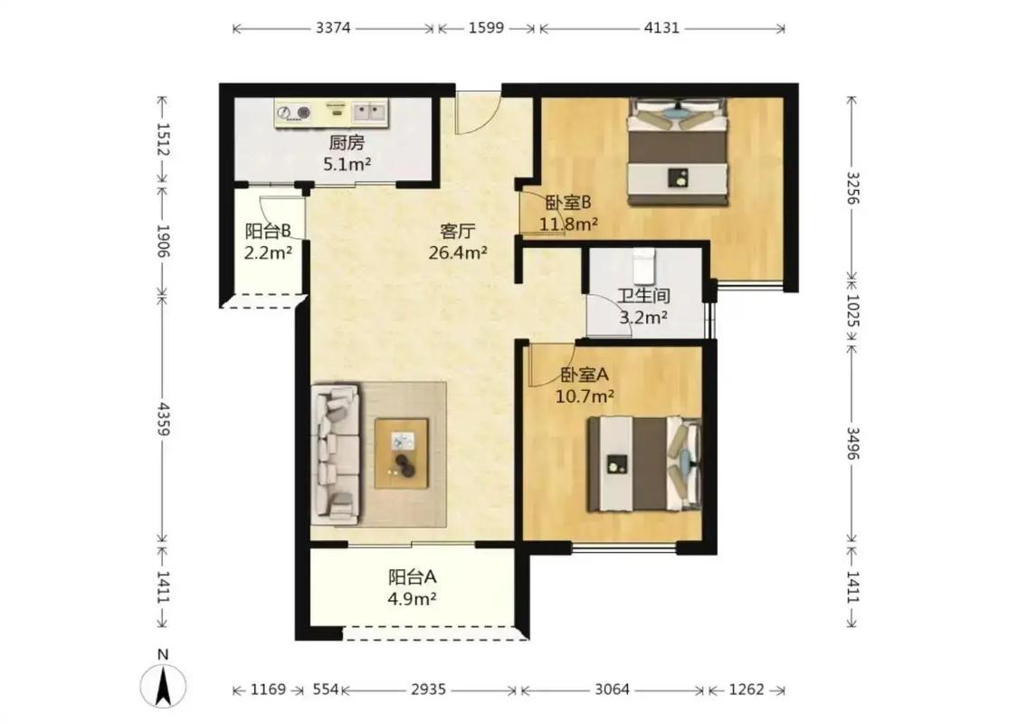 整租·中海锦城国际