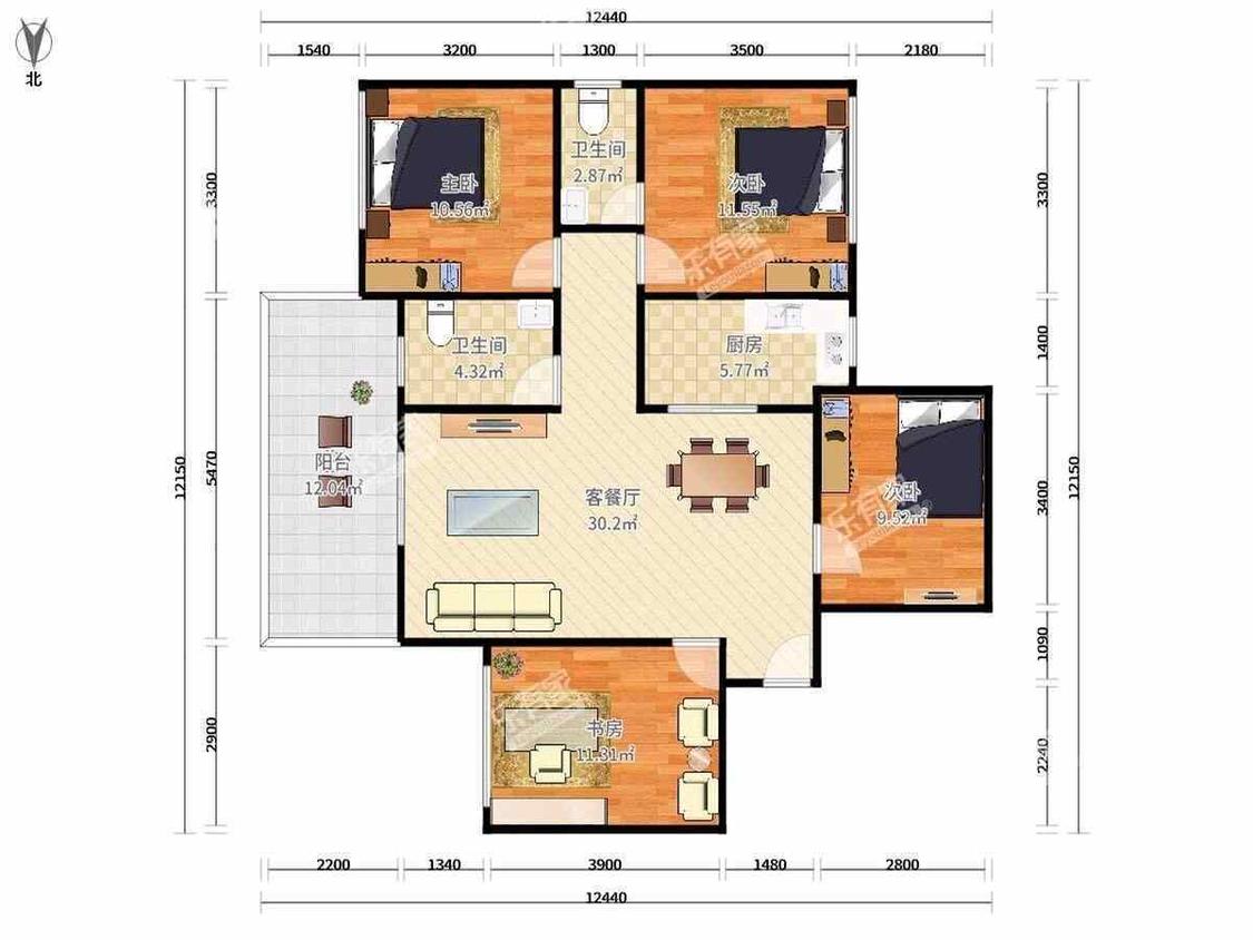 整租·创城宜城风景