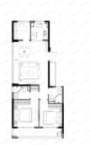 大华峰汇华城3室2厅2卫户型图