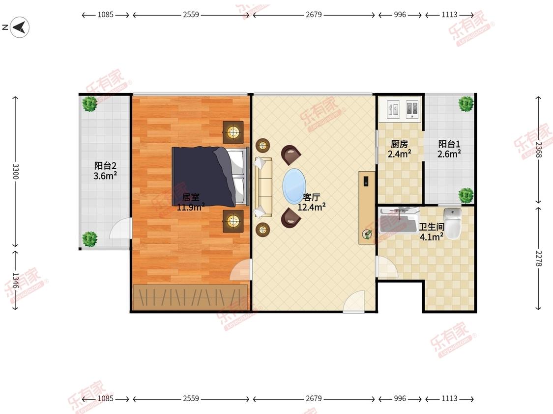 整租·四海公寓