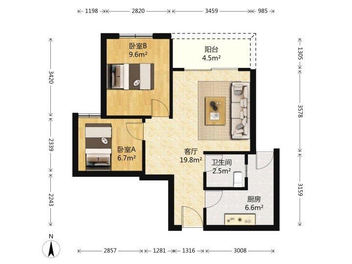 整租·玉祥门(B区)