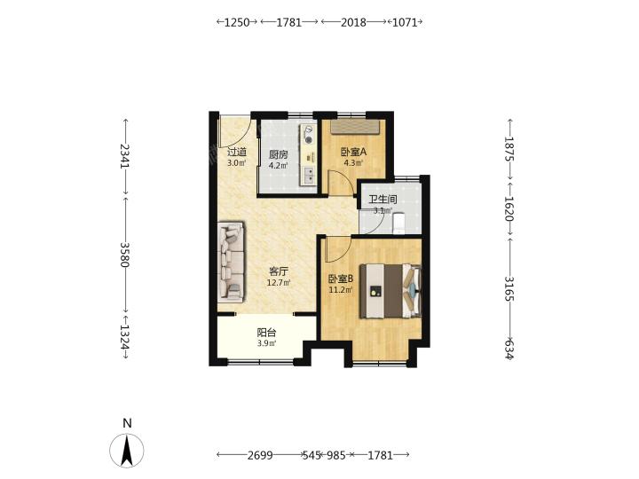 整租·湖韵怡居(B区)