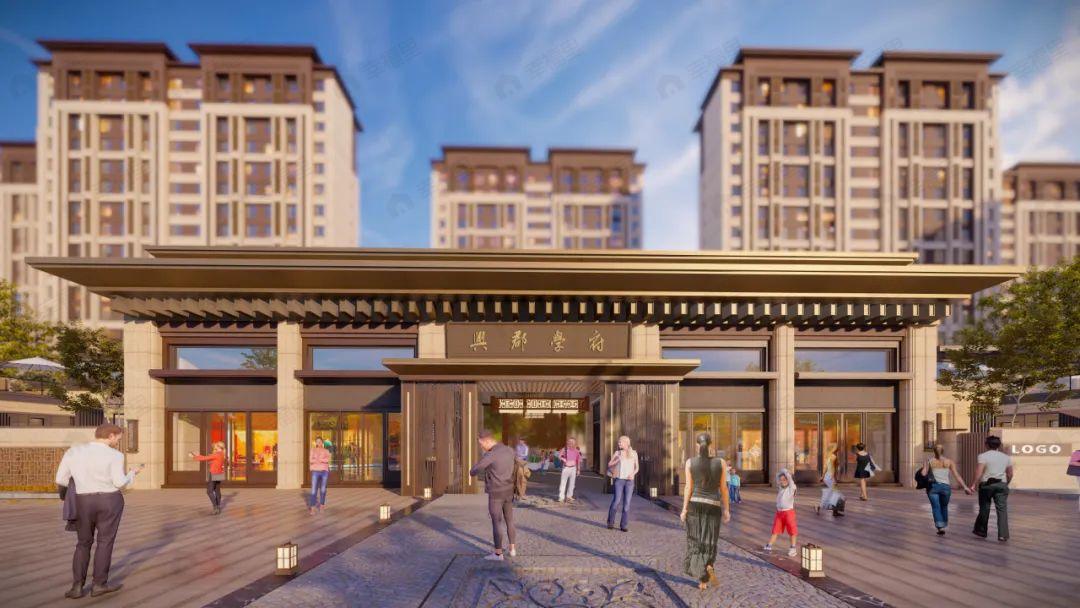 银川院子2期兴珺府效果图