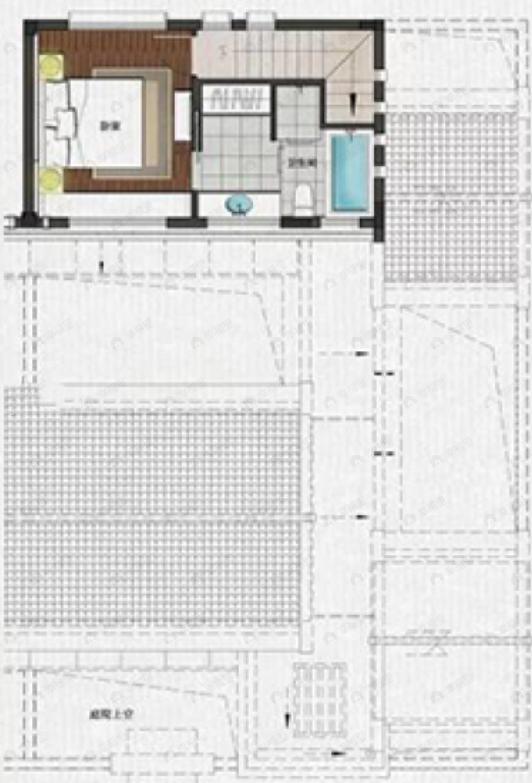 易辰江南大院4室2厅2卫户型图