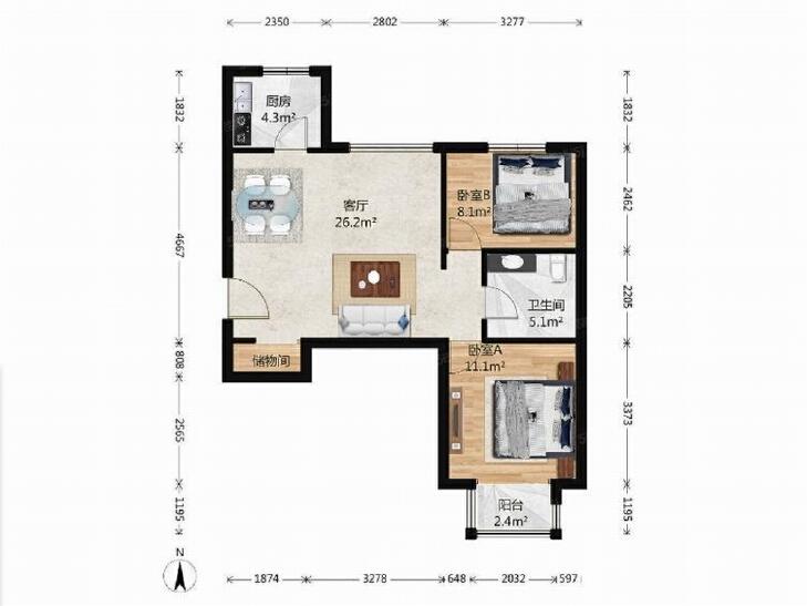 整租·首开熙悦山(熹园)