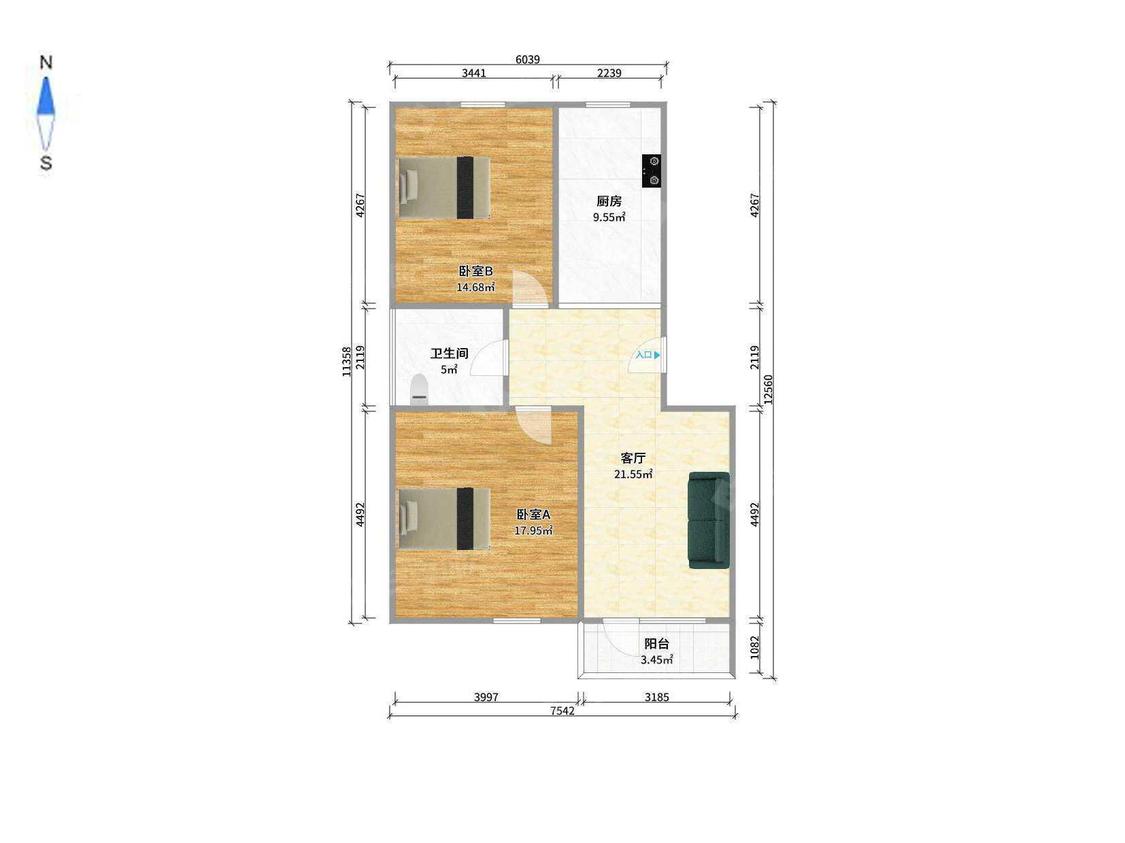 整租·水木青华