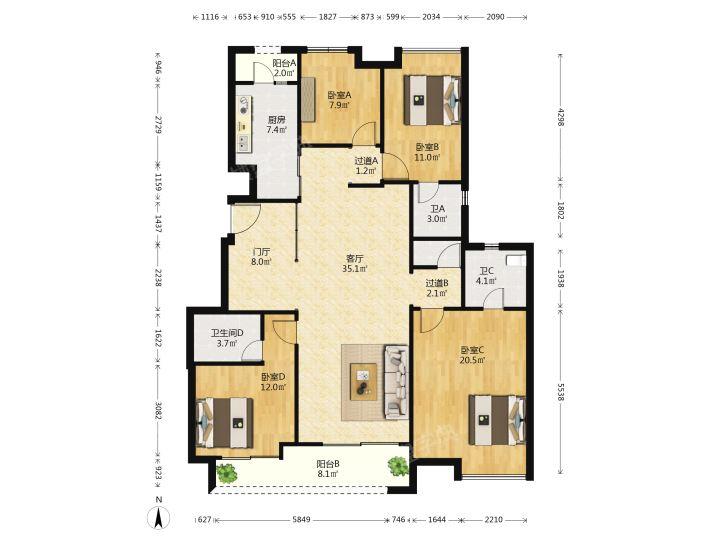 整租·绿地未来城