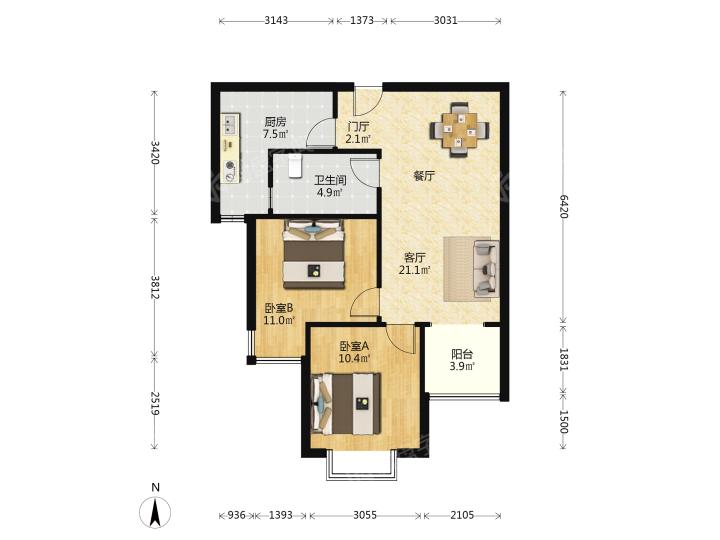 整租·曲江龙邸