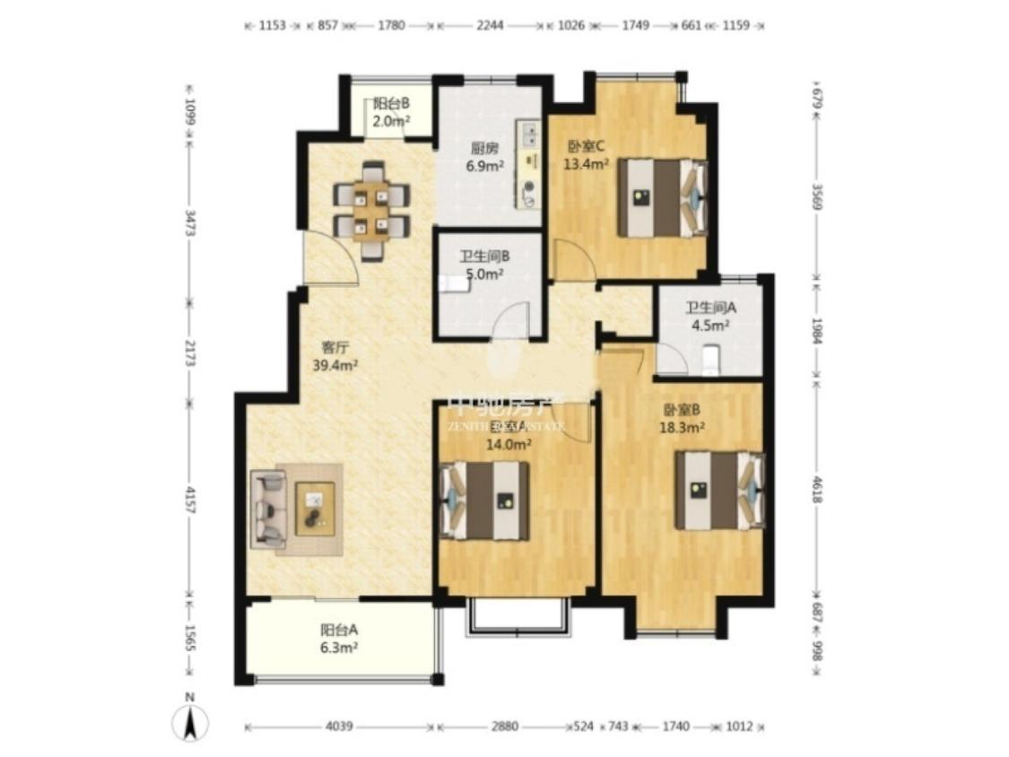 整租·津盘凤凰都