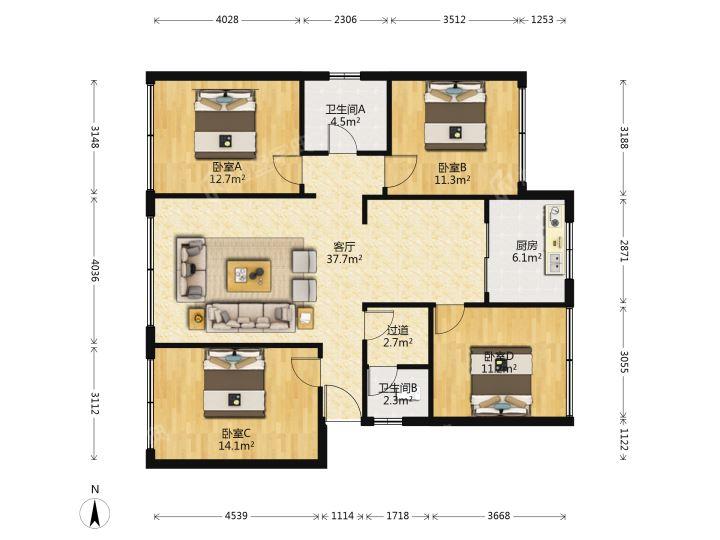 整租·云南农业大学教工宿舍二区