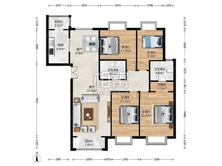 合租·众亿嘉园