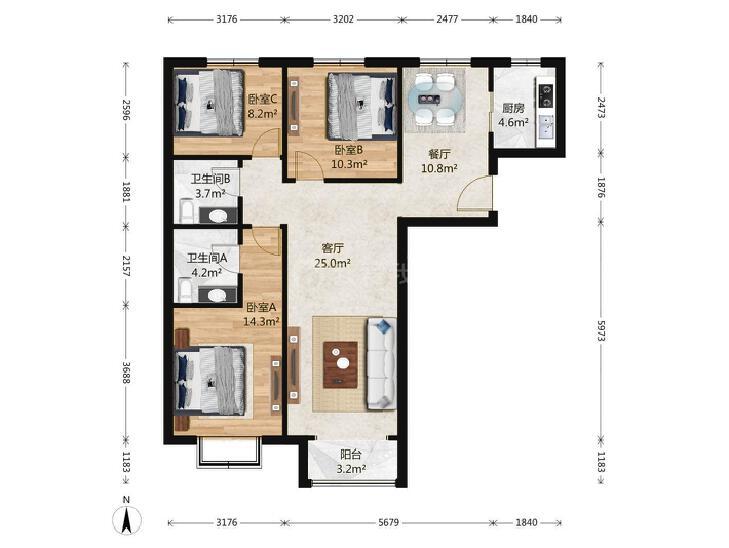 整租·馨然嘉园(二区)