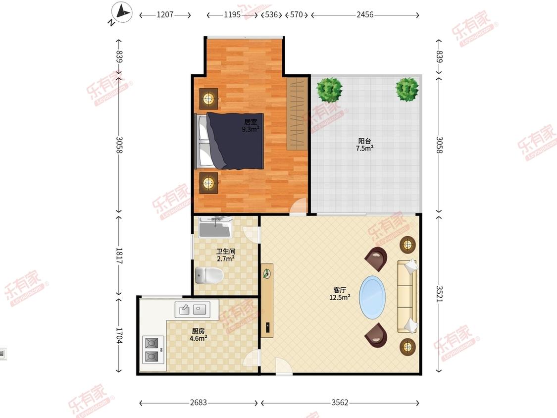 整租·英达钰龙园