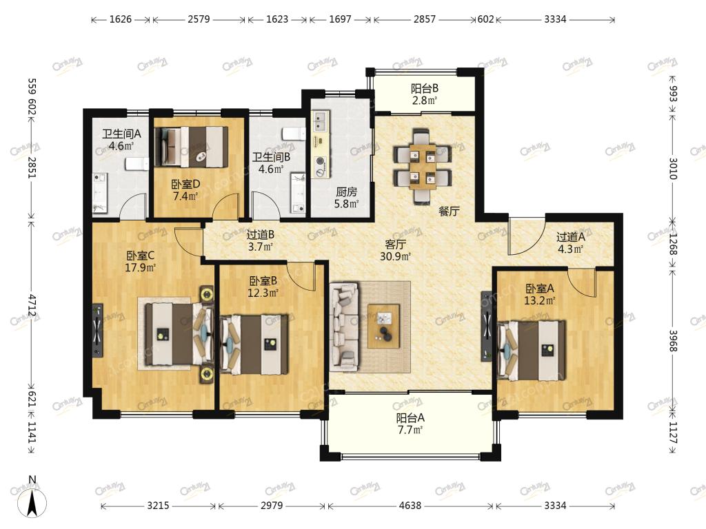 整租·碧桂园珑悦