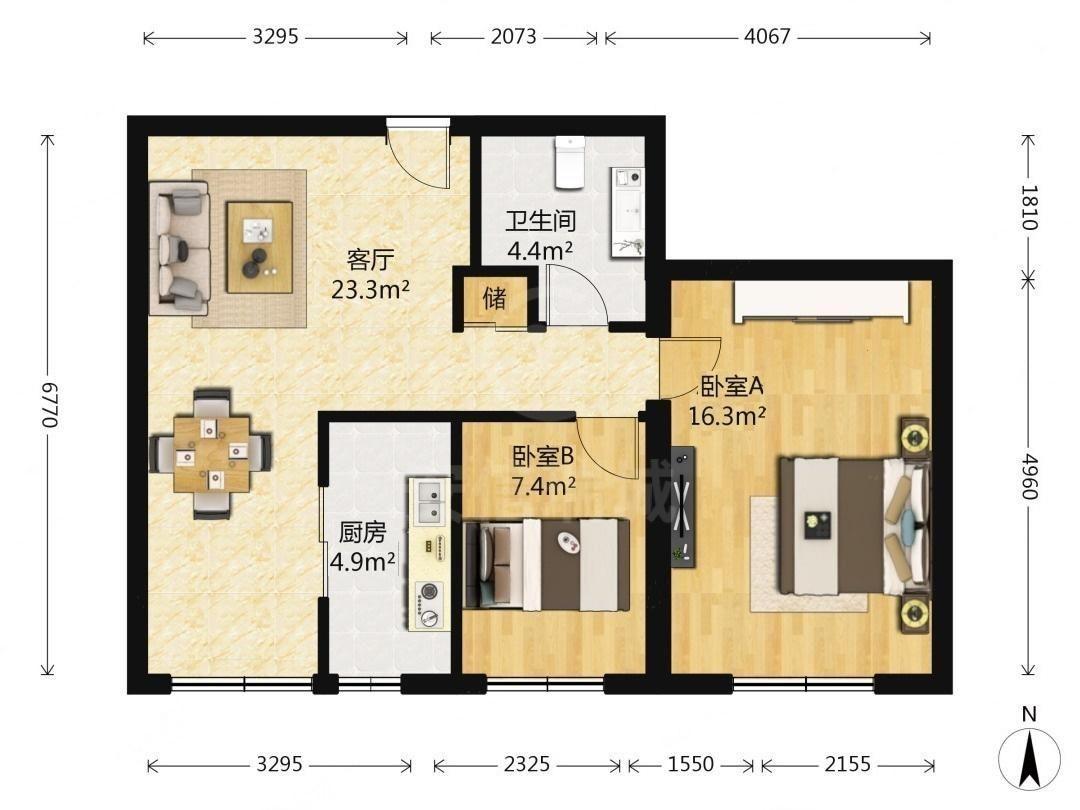 整租·京投银泰万科西华府