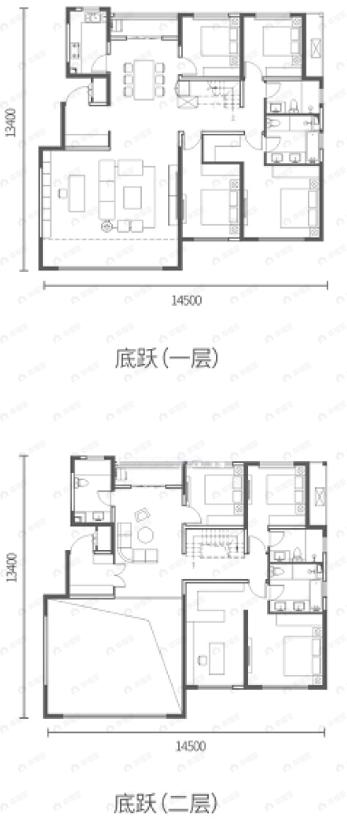曲江城市树7室3厅5卫户型图