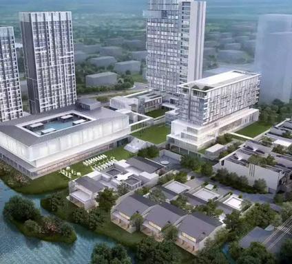 宁波绿地海湾杭州湾 杭州湾/建面70平-125平