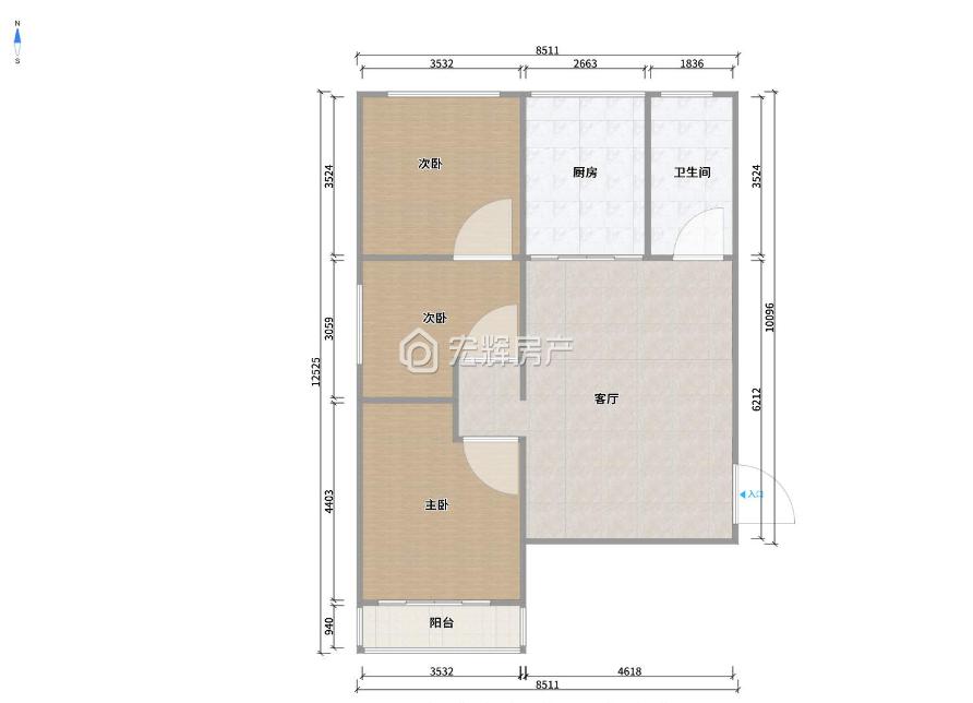 整租·金鹏小区