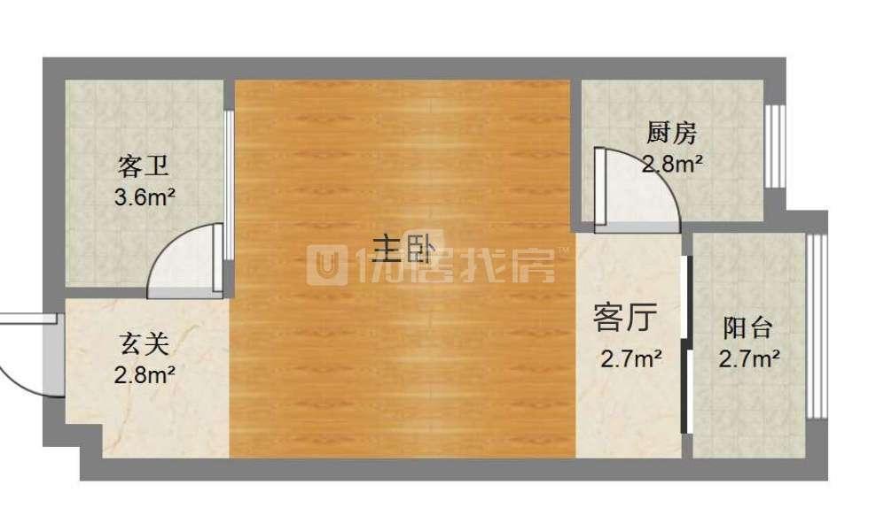 整租·紫晶城