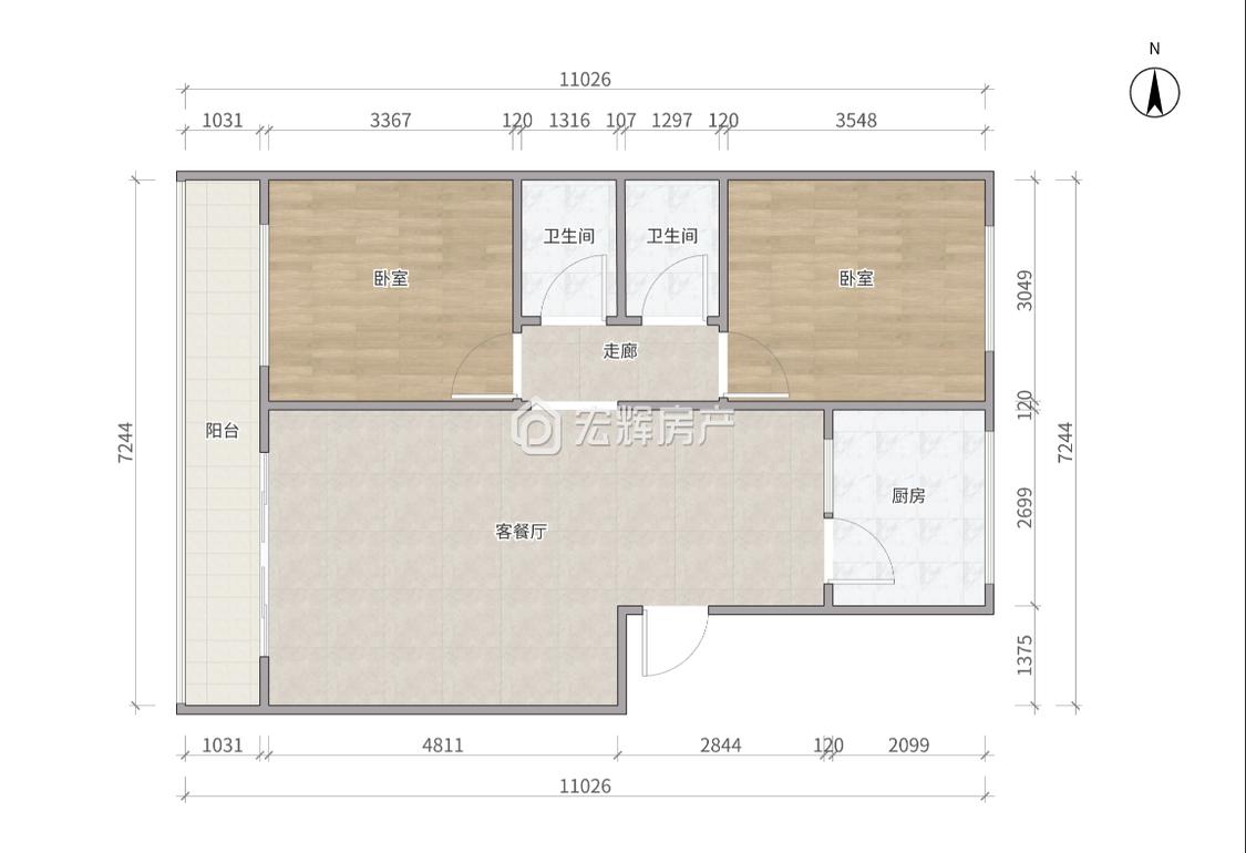 整租·弘苑小区