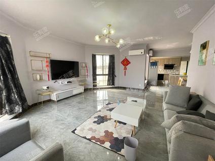 蓬江滨江新区整租 高尔夫1号3室2厅/130平/低楼层