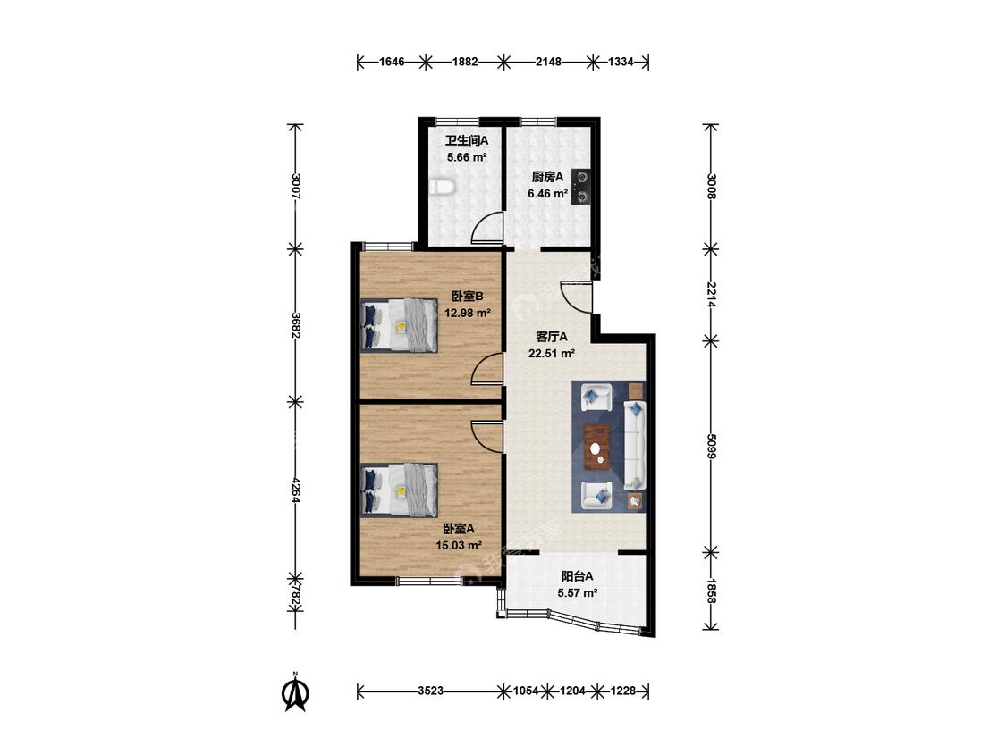 整租·民苑小区