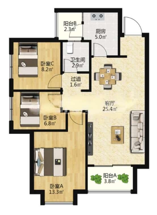 整租·金阳世纪城(龙贤苑南区)